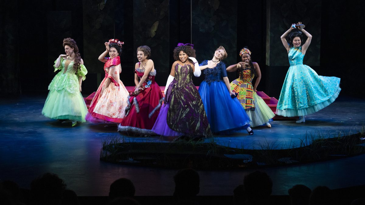 Alexis Tidwell in Rodgers & Hammerstein’s Cinderella as Charlotte (Alabama Shakespeare Festival)