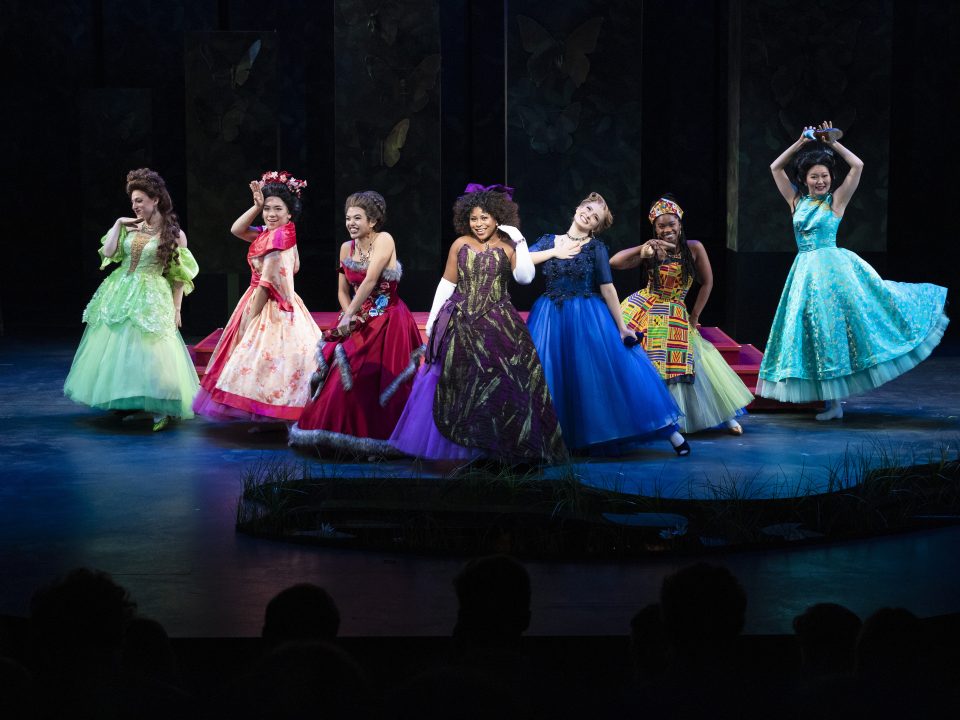 Alexis Tidwell in Rodgers & Hammerstein’s Cinderella as Charlotte (Alabama Shakespeare Festival)